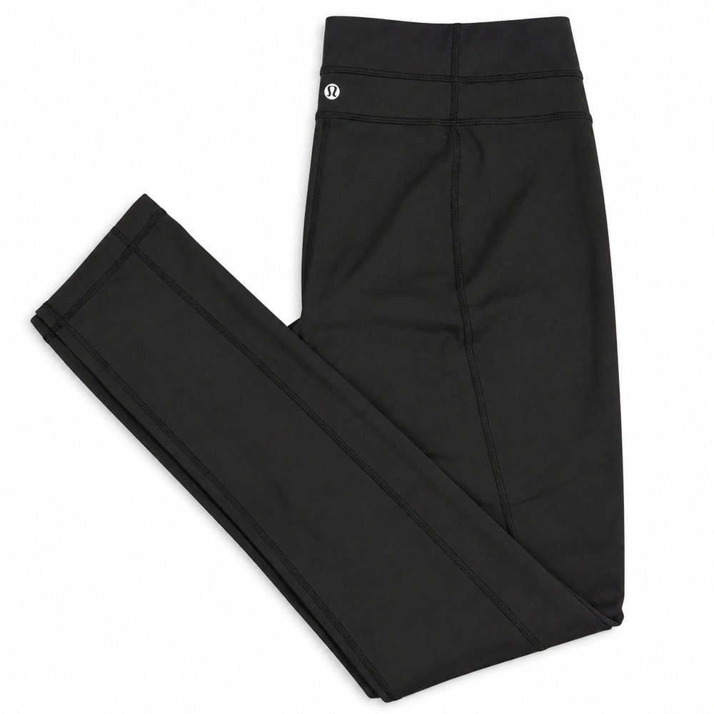 Lululemon Wunder Under High Rise Womens Size 10 Black Yoga Leggings